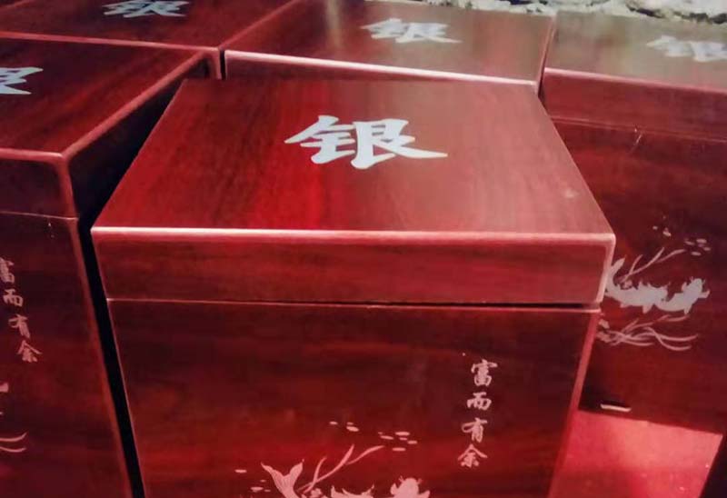 宁波油漆木质盒-06